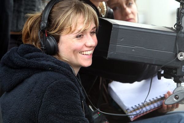 Katell Quillévéré, réalisatrice sur le tournage de "Suzanne"