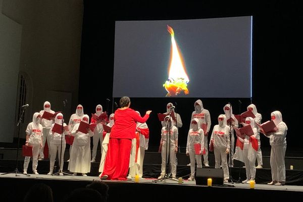 Performance du Volny Chor à Strasbourg, le 20 juin 2023