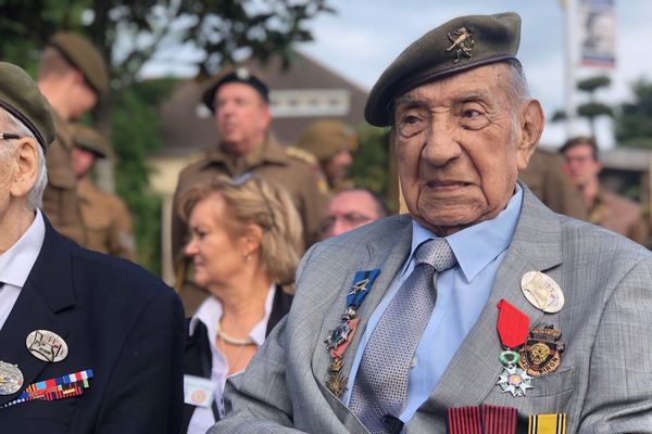 Jorge Sanjinez, vétéran de 102 ans, revient en Normandie