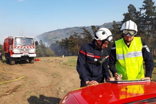 Deux canadairs venus de Nîmes sont attendus en fin d'après-midi, à Tiranges, en Haute-Loire, afin de lutter contre un feu de forêt. 