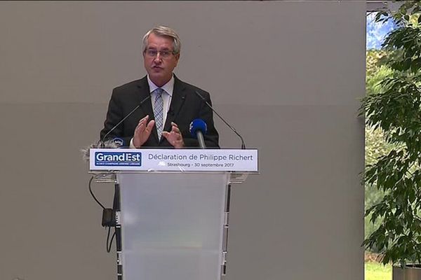 Philippe Richert sera resté à peine deux ans à la tête du conseil régional Grand Est.