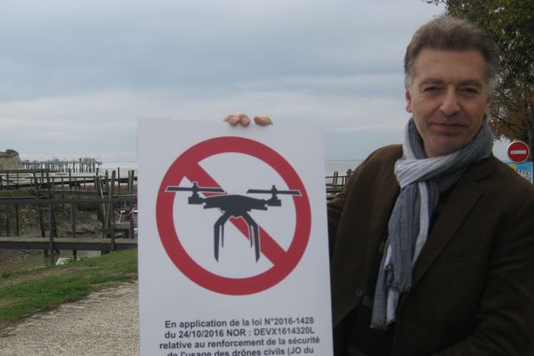 Stéphane Loth se bat contre les drones de loisir.