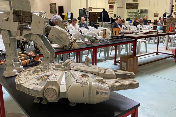 VIDEO. Limoges : une collection d'objets Star Wars vendue aux enchères