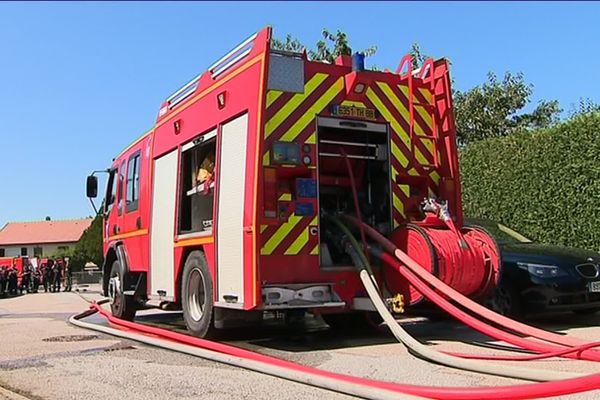 Les pompiers des Vosges sont intervenus sur un incendie à Deyvillers