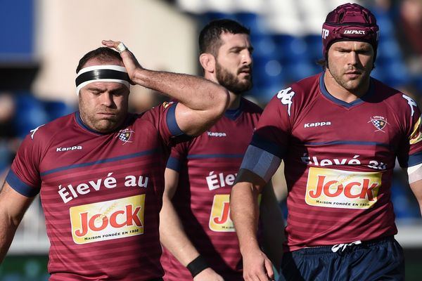 Le Bordelo-bèglais, Jean-Baptiste Poux lors de la rencontre UBB-Exeter le 17 décembre 2016