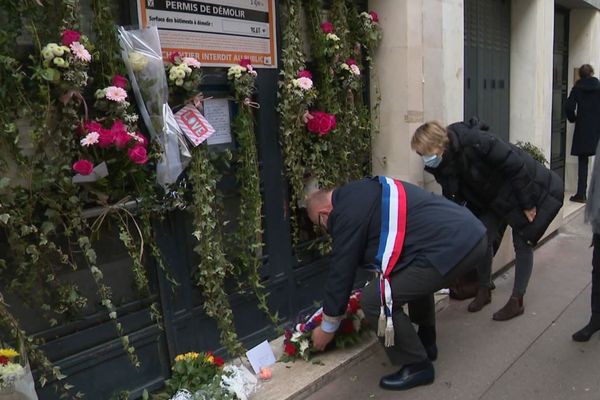 L'immeuble du 17 bis de la rue Erlanger, ce vendredi matin.