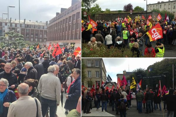 La mobilisation contre la loi travail XXL à Amiens et à Laon.