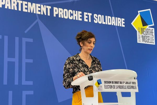 Chaynesse Khirouni, la nouvelle présidente du Conseil départemental de Meurthe-et-Moselle