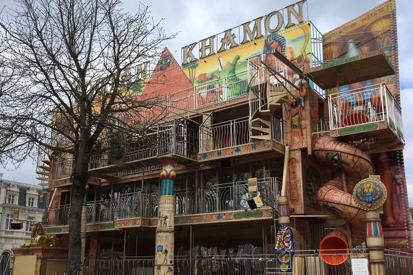 Une des nouveautés de la foire 2019, le labyrinthe Toutankhamon