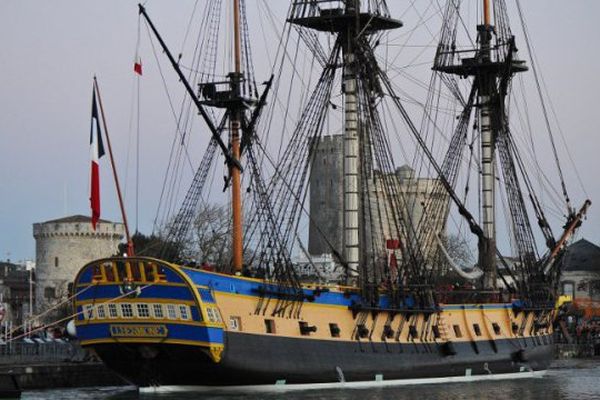 L'Hermione part le 18 avril pour les Etats-Unis