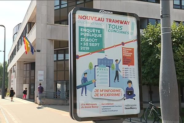 Les usagers ont un mois pour donner leur avis sur le projet du tram de Nancy