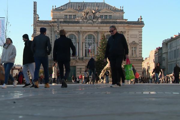 Place de la Comédie à Montpellier