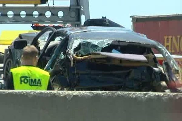 L'accident s'est produit sur l'A54 non loin de Salon-de-Provence.