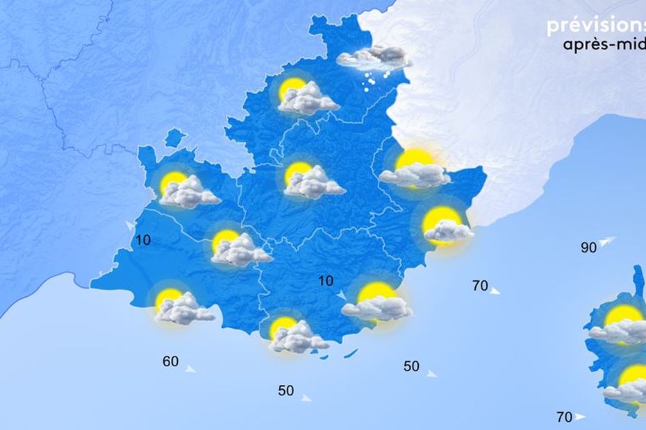 What does Météo France predict for this Tuesday?