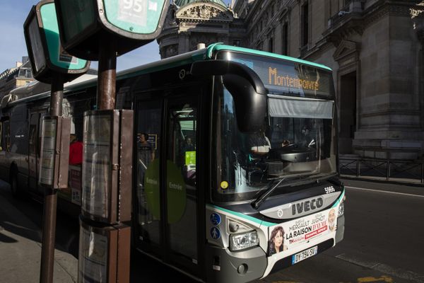 Illustratios d'un bus de la RATP