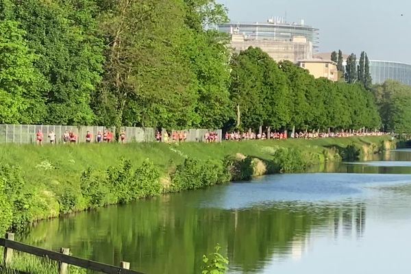 L'an dernier, les 6.300 participants avaient eu droit au soleil et à la chaleur