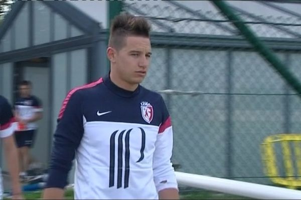 Florian Thauvin ce mardi matin à l'entraînement