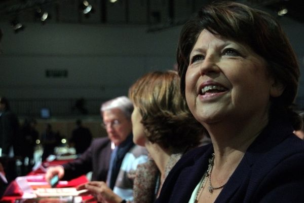 Martine Aubry a fait ses adieux aux militants