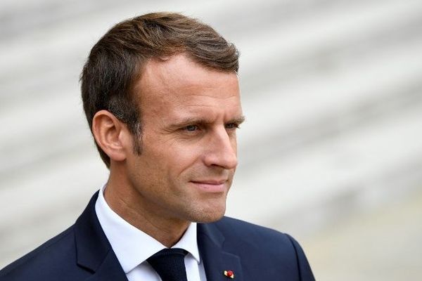 Le président de la République Emmanuel Macron - Octobre 2018