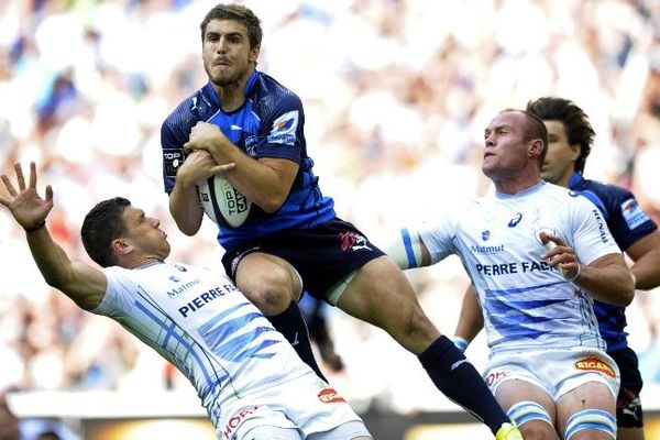 Pierre Berard et ses coéquipiers n'ont rien pu faire face au Castres Olympique