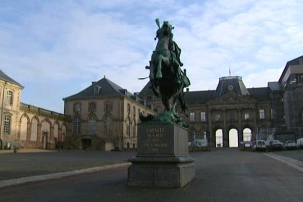 La cour d'honneur du Château de Lunéville