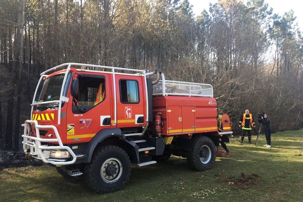 Les pompiers se sont rapidement rendus sur les lieux