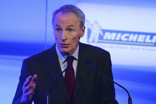 Jean-Dominique Senard, président du groupe Michelin, a annoncé un bénéfice net historique lundi 12 février 2018