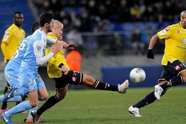 FC Sochaux - Tours lors de la 27e journée de Ligue 2.