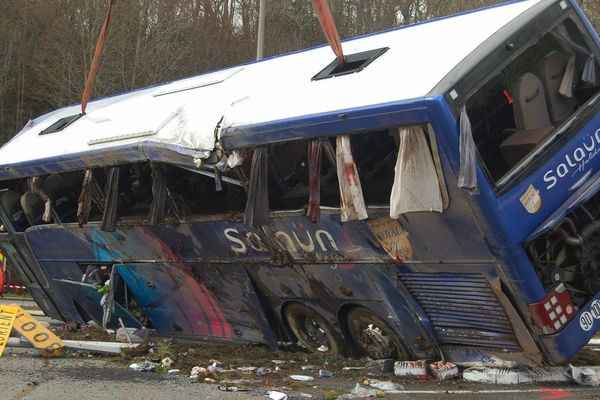 Le bus de la compagnie Salaün transportait 25 passagers