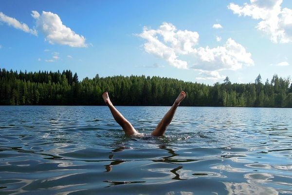 De l'eau, un peu de fraîcheur, un bonheur simple...