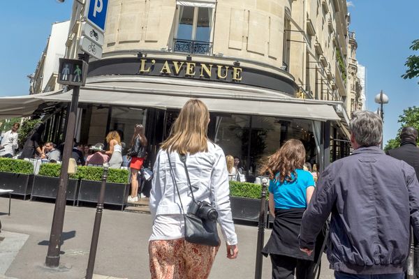 Le restaurant L'Avenue, à Paris.