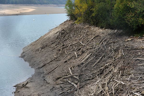 L'évaporation due à la chaleur et les prélèvements provoquent une baisse de la ressource en eau des rivières et cours d'eau inquiétante dans plusieurs départements.