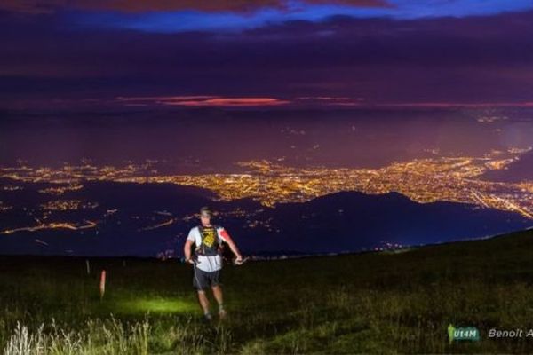   Grenoble depuis la Croix de Chamrousse 