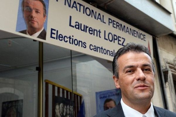 Laurent Lopez, le candidat du FN, nouveau conseiller général du canton de Brignoles