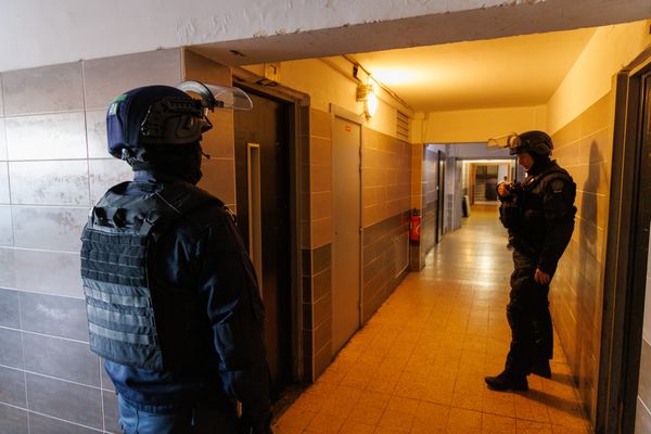 Descente de police à Marseille, image d'illustration.