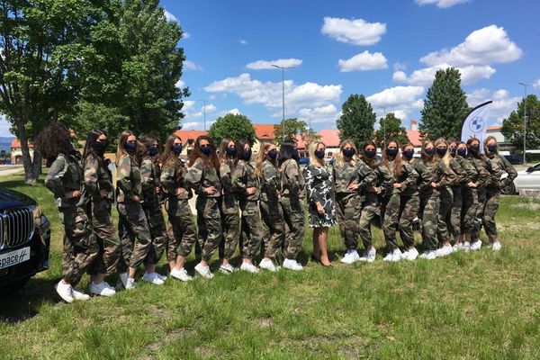 Les candidates au titre de Miss Alsace 2021 se sont présentées ce samedi 29 Mai en tenue de combat, à la caserne de Colmar.