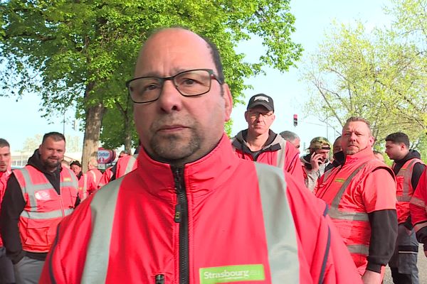 Une soixante d'agents sont en grève depuis le 19 avril.