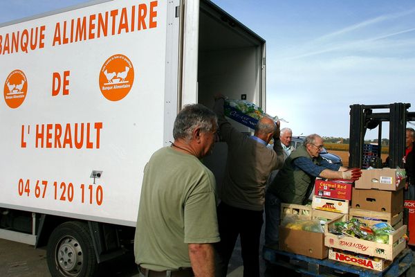 La Banque Alimentaire de l'Hérault vient en aide à 46000 bénéficiaires.