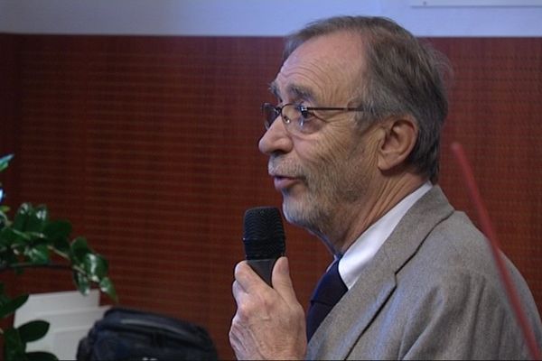 Michel Seydoux lors des voeux aux journalistes ce mardi.