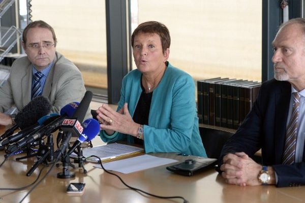 Point presse du Procureur de Bordeaux Marie-Madeleine Alliot.