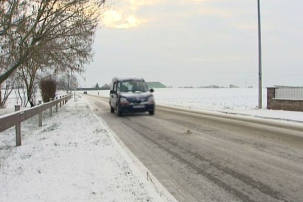 Les conditions de circulation peuvent être localement difficiles ce mercredi en raison du verglas