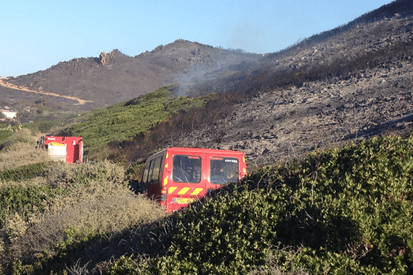 35 hectares de maquis ont été parcourus à La Parata.