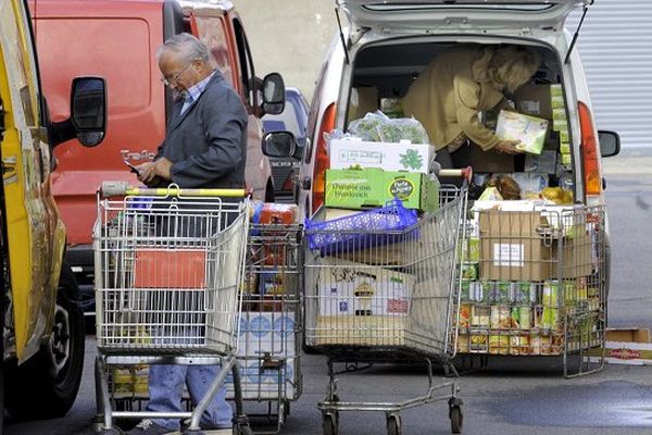 Le dépôt toulousain de la Banque alimentaire, qui collecte, gère et partage les denrées alimentaires pour aider les personnes en difficulté