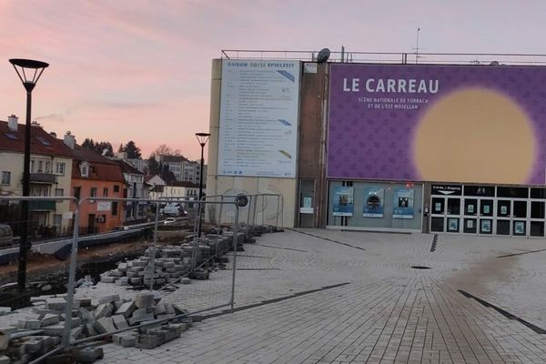 Les spectacles de nouveau annulés au Carreau-scène nationale de Forbach en raison de la crise sanitaire. 