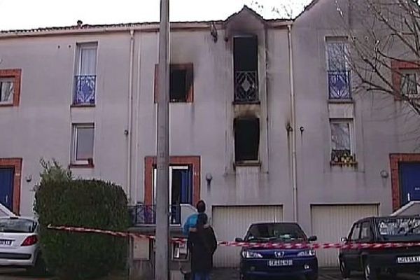 Livry-Gargan (Seine-Saint-Denis) - la maison où la jeune pompier audoise a été grièvement brûlée, vendredi - mars 2015.