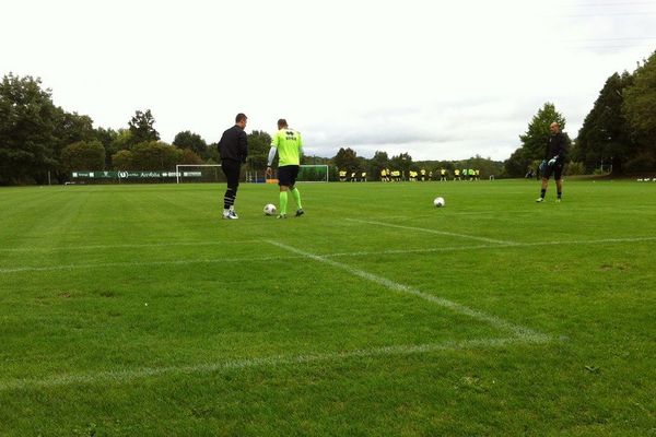 Un entrainement à  la Jonelière (archive)