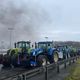 Les agriculteurs belges de la FJA bloquent l'autoroute A2 dans le sens Paris-Bruxelles. Ils manifestent contre la signature d'un accord de libre-échange entre l'UE et le Mercosur.