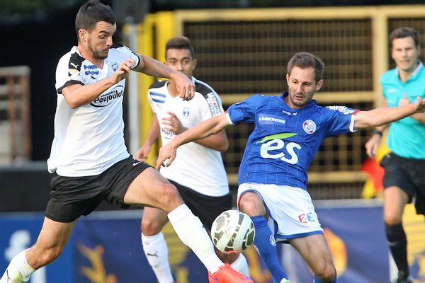 Niort a été éliminé dès le 1er tour de Coupe de la Ligue par le Racing Club de Strasbourg.