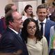 François Holland, ancienne président de la République et aujourd'hui député de Corrèze est venu à al rencontre des élèves de lycée Lapérouse d'Albi dans le cadre d'un hommage à Jean Jaurès.