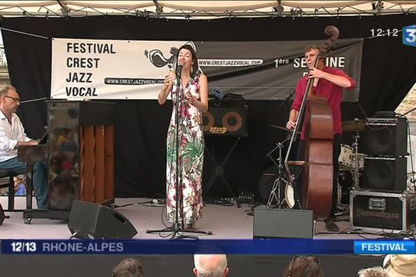 Le trio lyonnais de Filigree participe au concours, après avoir suivi le stage proposé par le festival. 